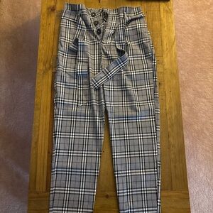 Gingham Pants